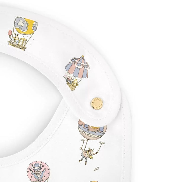 Atelier Satin bib – Pastel Circus