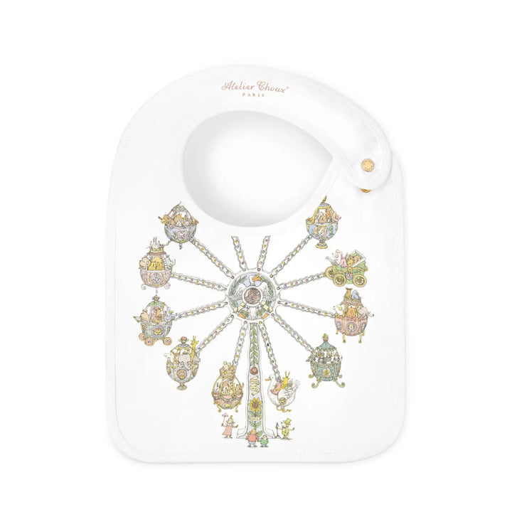 Atelier Satin Bib - Ferris Wheel