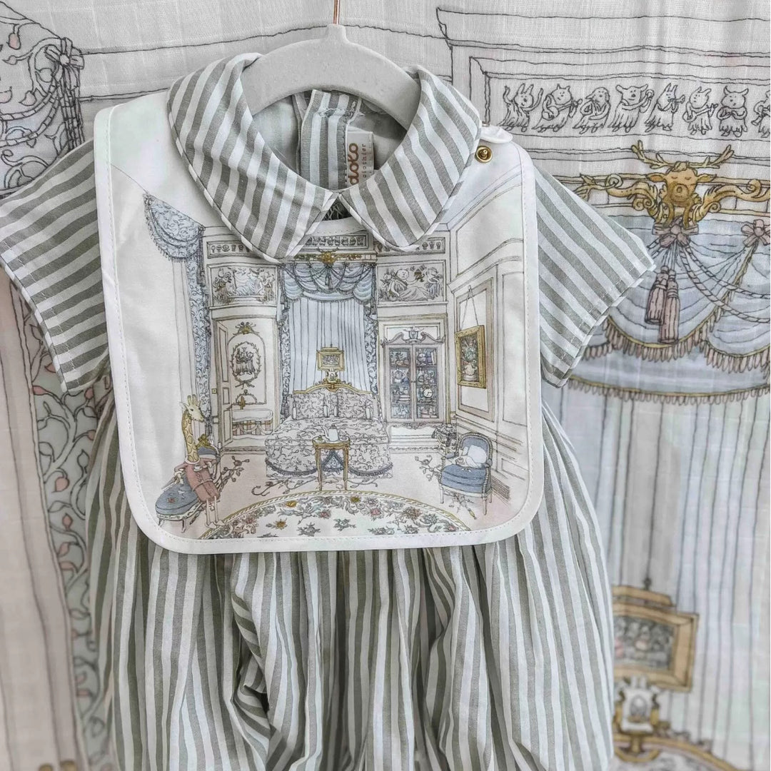 Atelier Satin Bib - French Bedroom