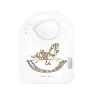 Atelier Satin Bib - Rocking Horse