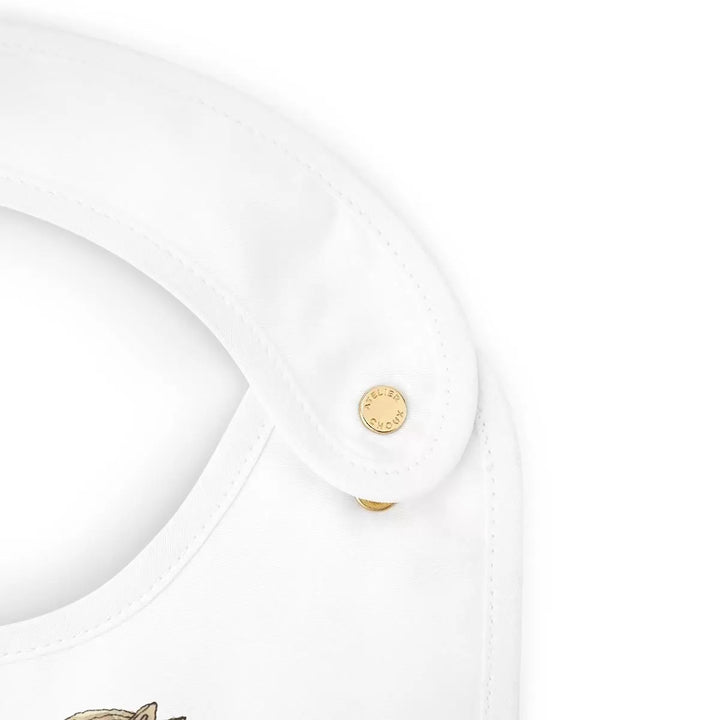 Atelier Satin Bib - Rocking Horse