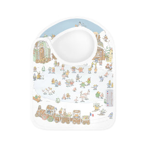 Atelier Satin Bib - Winter Wonderland