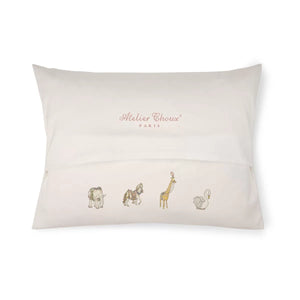 Atelier Satin Cushion - Carousel Pink