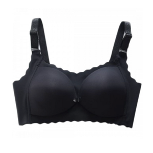 Bmama Silky Soft Nursing Bra - Lady's Mantle, Black - Happikiddo.com