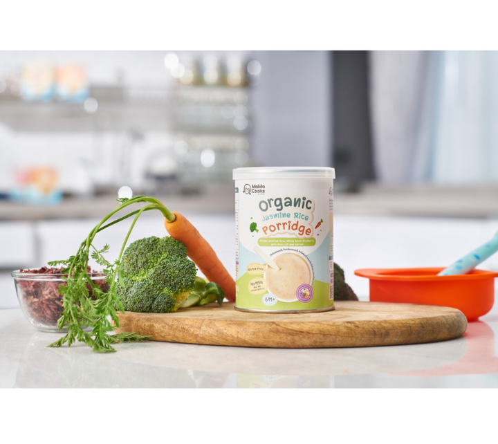 Mama Cooks Organic Baby Porridge Brown Jasmine Rice 180g