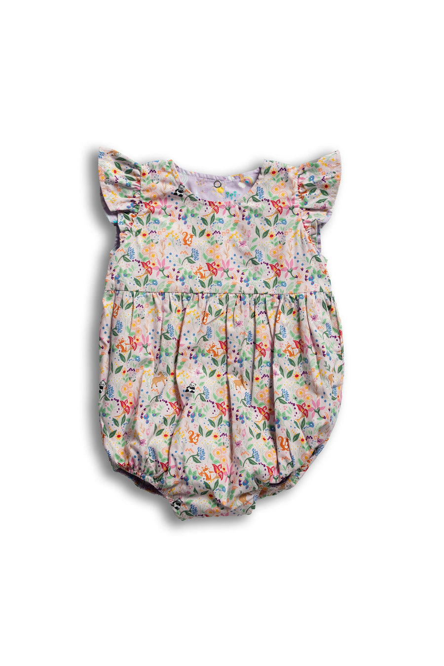 Maison Q Secret Garden Reversible Girl Onesie