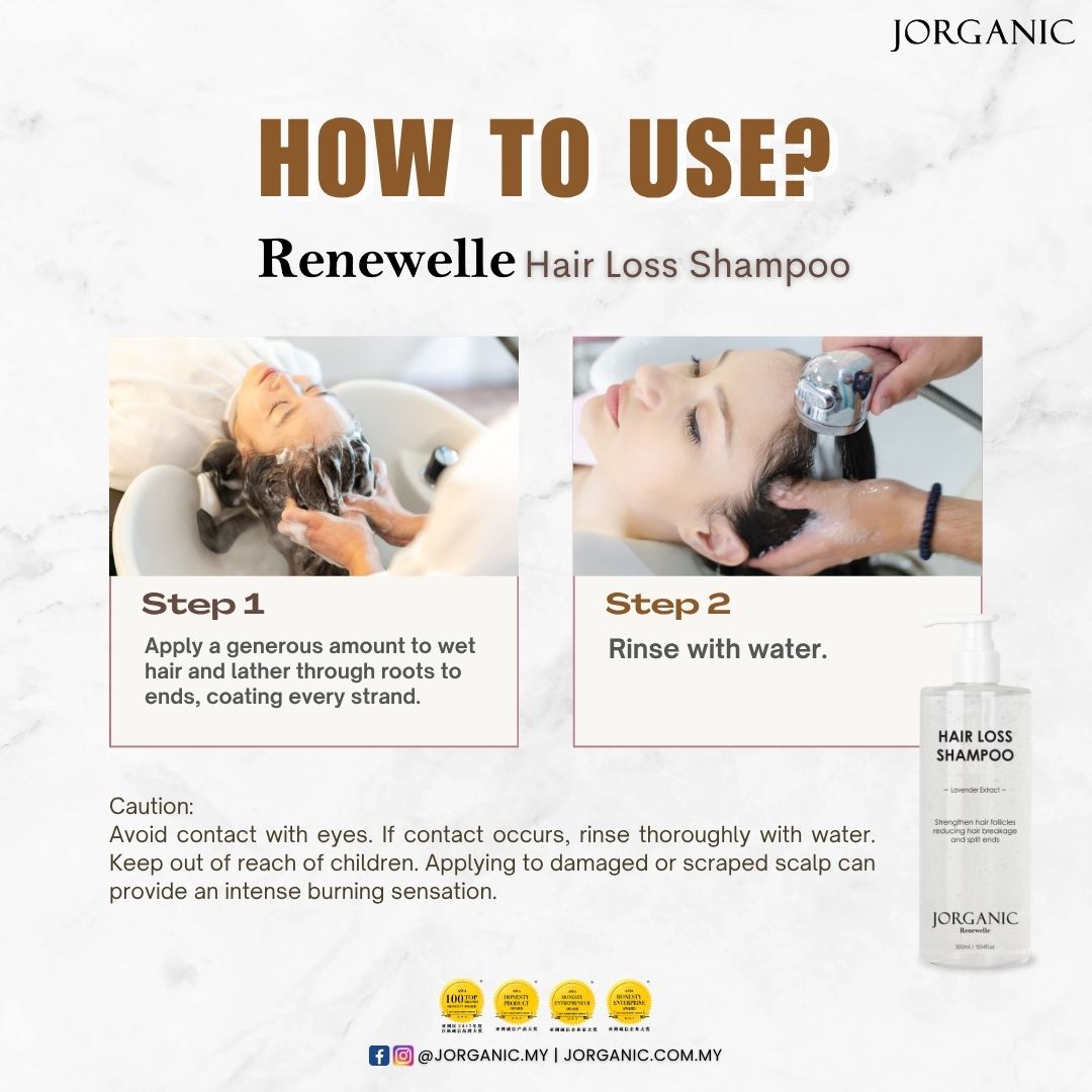 Jorganic Renewelle Hair Loss Shampoo 300ml