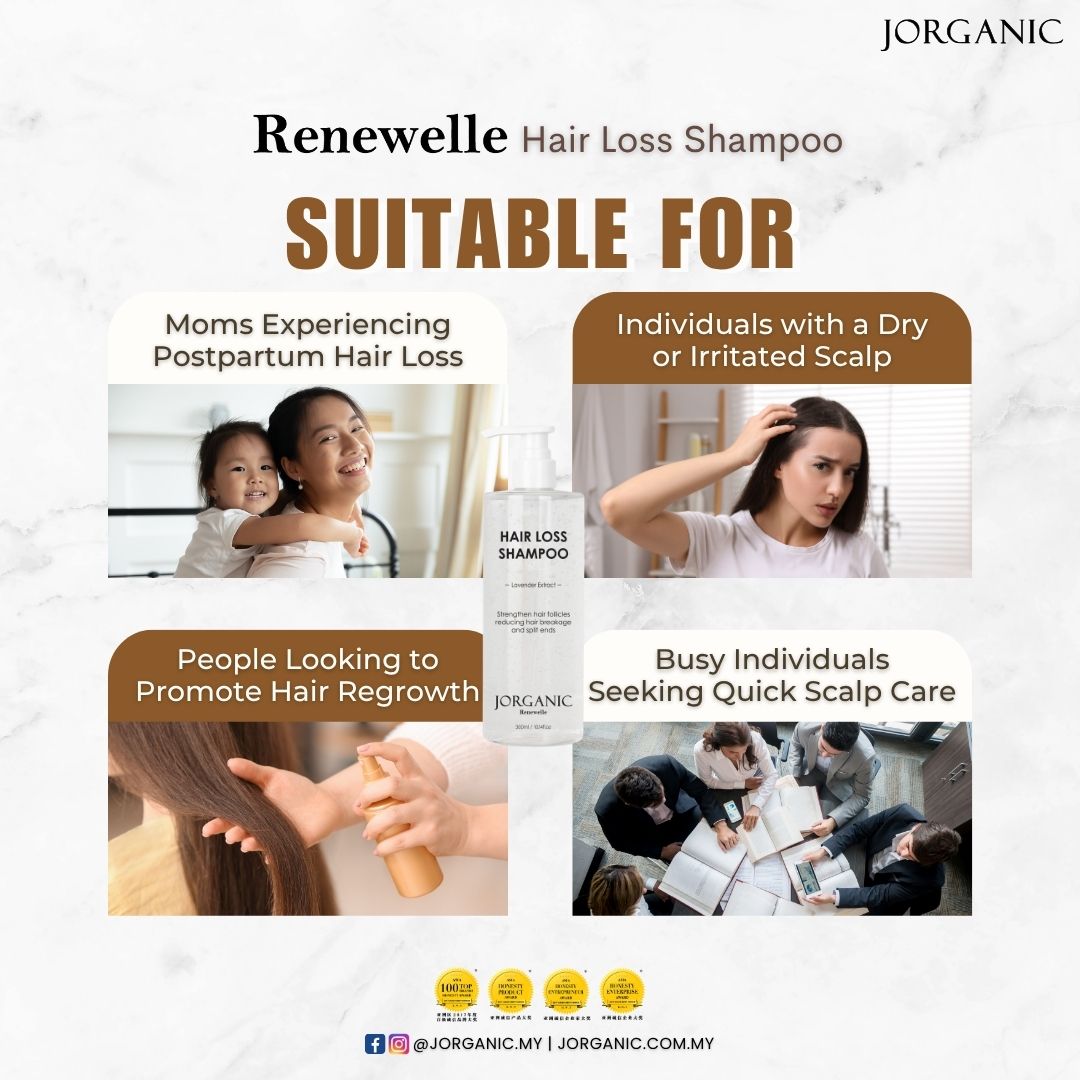Jorganic Renewelle Hair Loss Shampoo 300ml