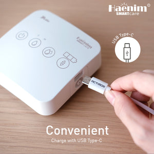Haenim NexusFit 7A Lite charges with USB Type-C