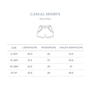 Kays + Kins Casual Short Pants (2 - 3 years old)