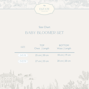 Cosoco Kids Estate Baby Bloomer Set - Estate Pink