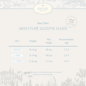 Cosoco Kids Estate Sleepwalker (0.3 TOG) - Estate Grey