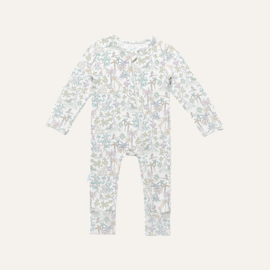 Cosoco Kids Sleepsuit - Rainbow Tropics