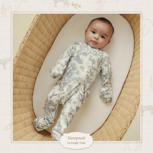 Cosoco Kids Sleepsuit - Jungle Toile