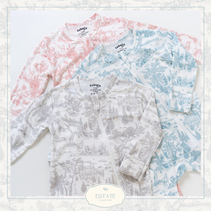Cosoco Kids Estate Sleepsuit - Estate Pink