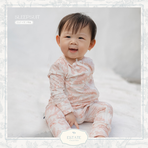 Cosoco Kids Estate Sleepsuit - Estate Pink