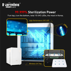 Haenim F5 Grey Smart Flex UV-C LED Electric Sterilizer