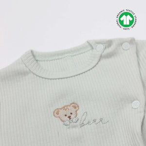 Bistyle Organic Smile Teddy Organic Cotton Romper