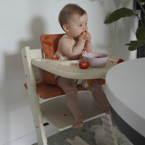 Stokke Tripp Trapp High Chair 4 Items Bundle + FREE Ezpz Placemat - lifestyle
