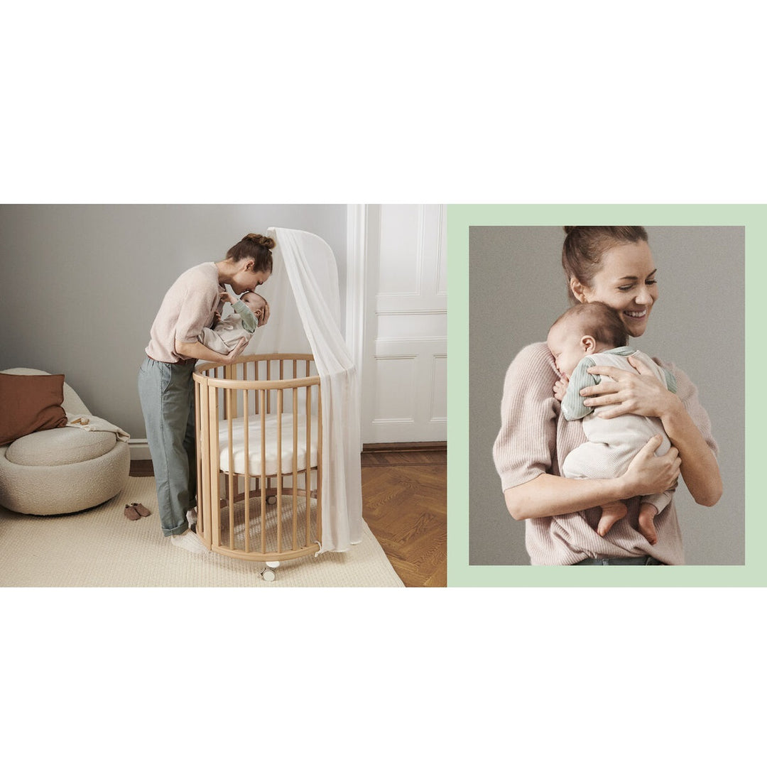 Stokke Sleepi Mini V3 Fitted Sheet -White