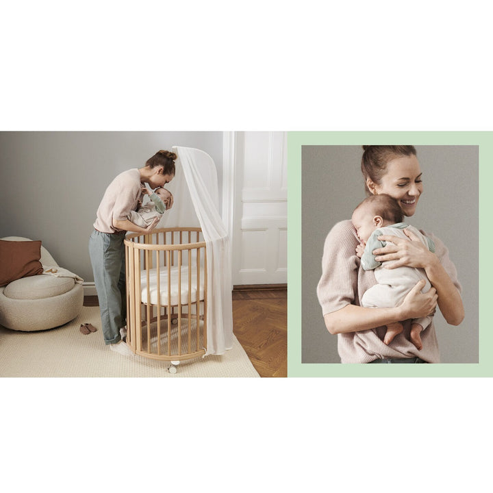 Stokke Sleepi Mini V3 Fitted Sheet -White
