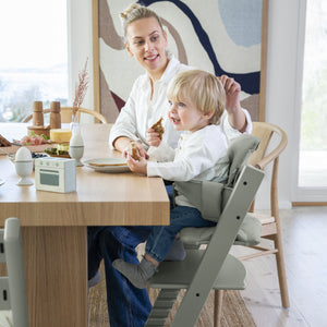 Stokke Tripp Trapp High Chair 4 Items Bundle + FREE Ezpz Placemat - lifestyle