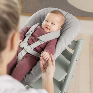 Stokke Tripp Trapp Newborn Set (Grey) - lifestyle
