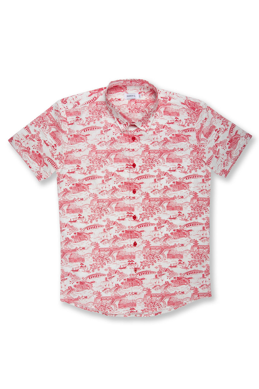 Maison Q Straits Tale Men's Shirt