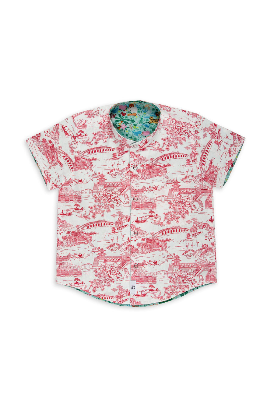 Maison Q Straits Tale Reversible Shirt