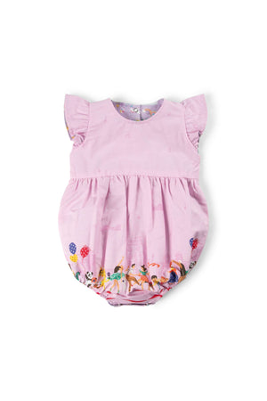 Maison Q Ray of Sunshine Reversible Girl Onesie