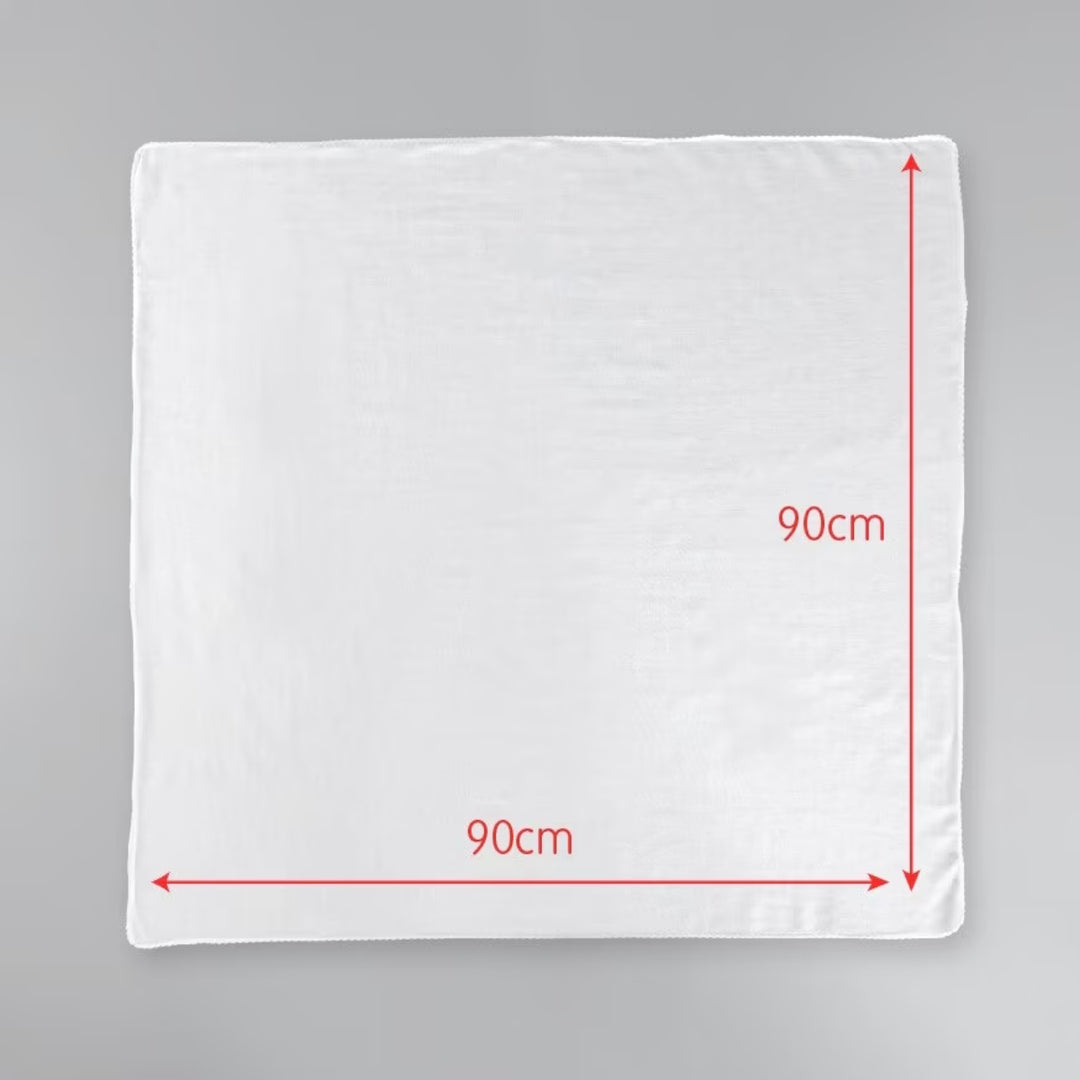 Suzuran Baby Gauze Large Bath Towel 2 pcs