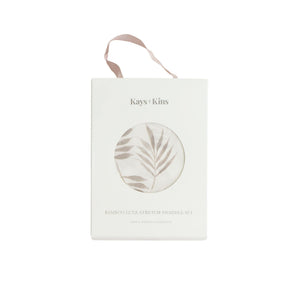 KAYS + KINS Bamboo Luxe Swaddle Set - Sagewood