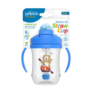 Dr. Brown's Milestones Baby's First Straw Cup 9oz/270ml
