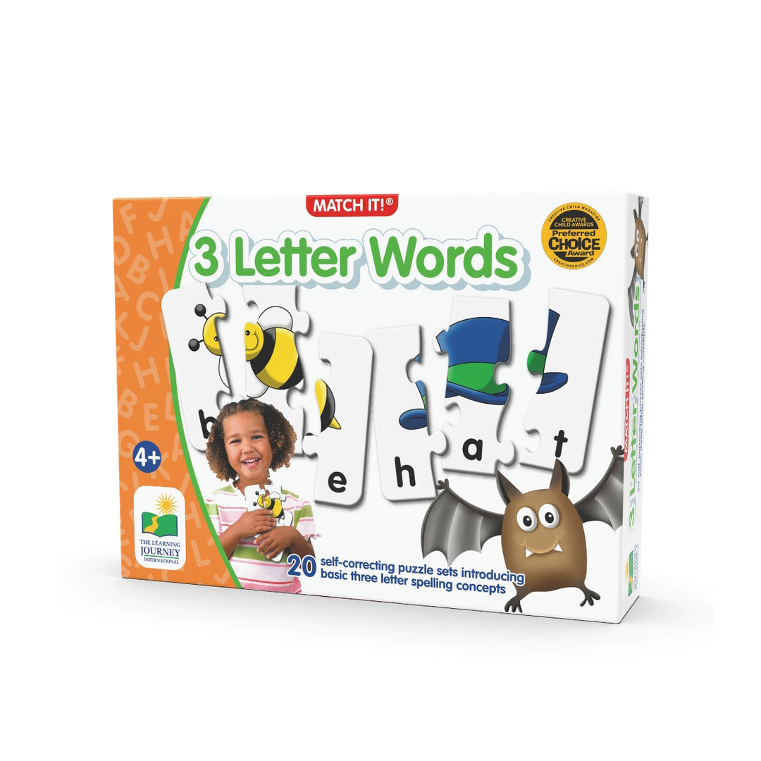 The Learning Journey International Match It! 3 Letter Words