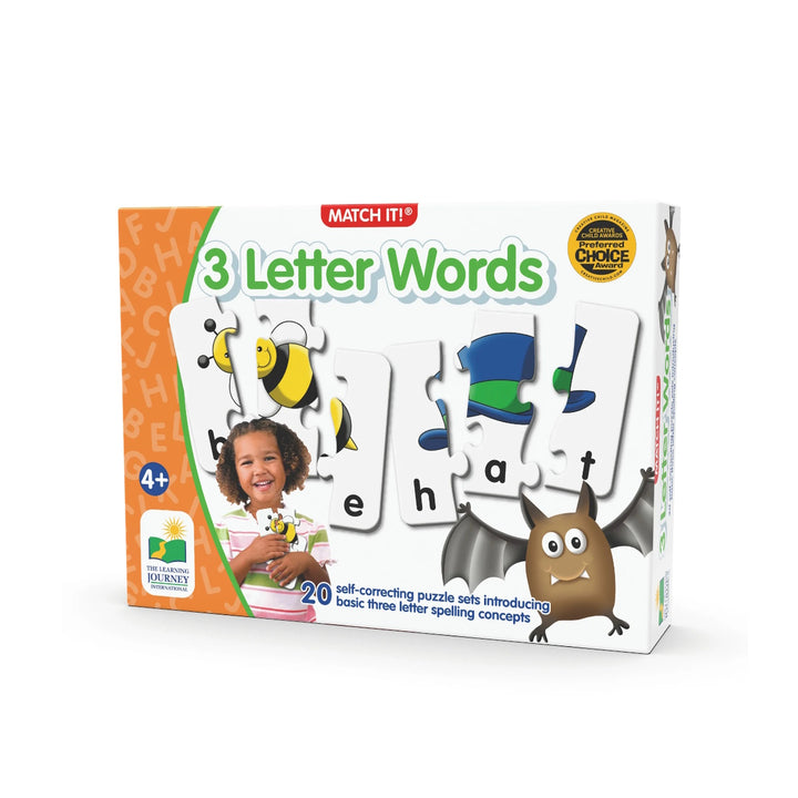 The Learning Journey International Match It! 3 Letter Words