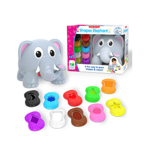 The Learning Journey International Learn with Me - Shapes Elephant