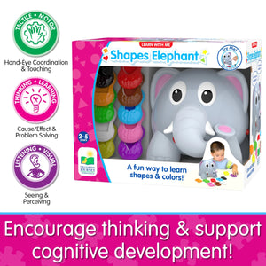 The Learning Journey International Learn with Me - Shapes Elephant