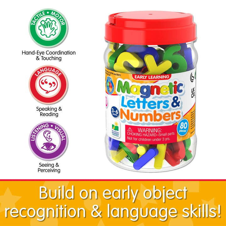 The Learning Journey International Magnetic Letters & Numbers