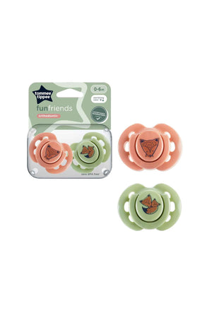 Tommee Tippee Fun Friends Soother 2 Pack