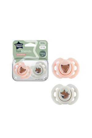 Tommee Tippee Fun Friends Soother 2 Pack