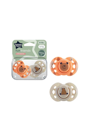 Tommee Tippee Fun Friends Soother 2 Pack