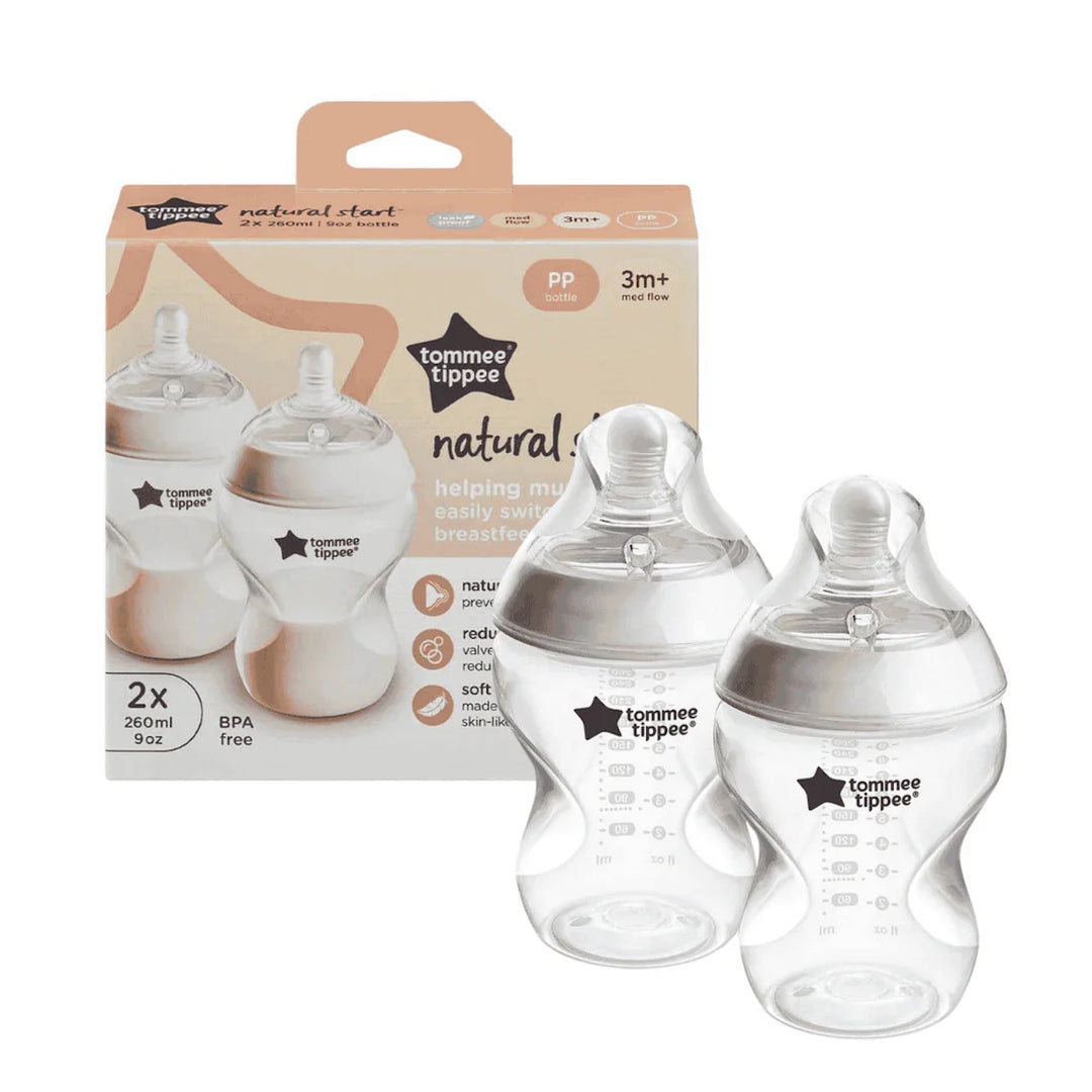 Tommee Tippee Bottle PP Natural Start with Teat (3m+)