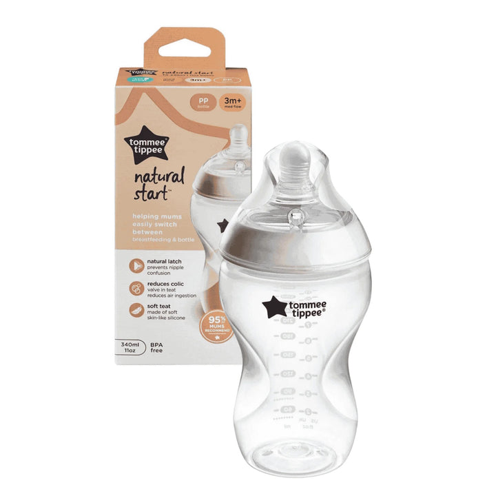 Tommee Tippee Bottle PP Natural Start with Teat (3m+)