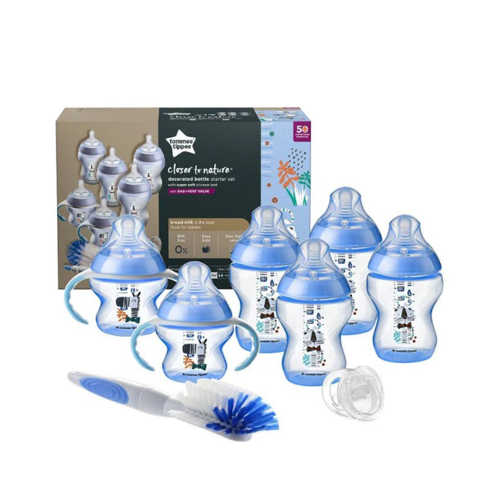 Tommee Tippee With Super Soft Teat Deco Bottle Newborn Starter Kit