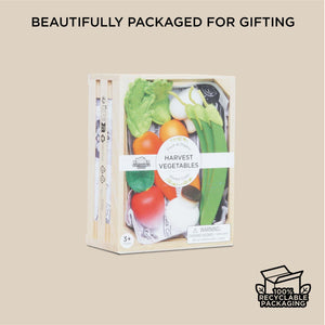 Le Toy Van Harvest Vegetables crate packaging