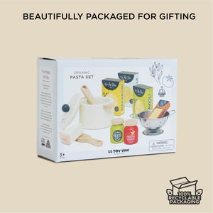 Le Toy Van Organic Pasta Set packaging