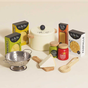 Le Toy Van Organic Pasta Set TV339 wooden play food