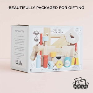 Le Toy Van Tool Box packaging