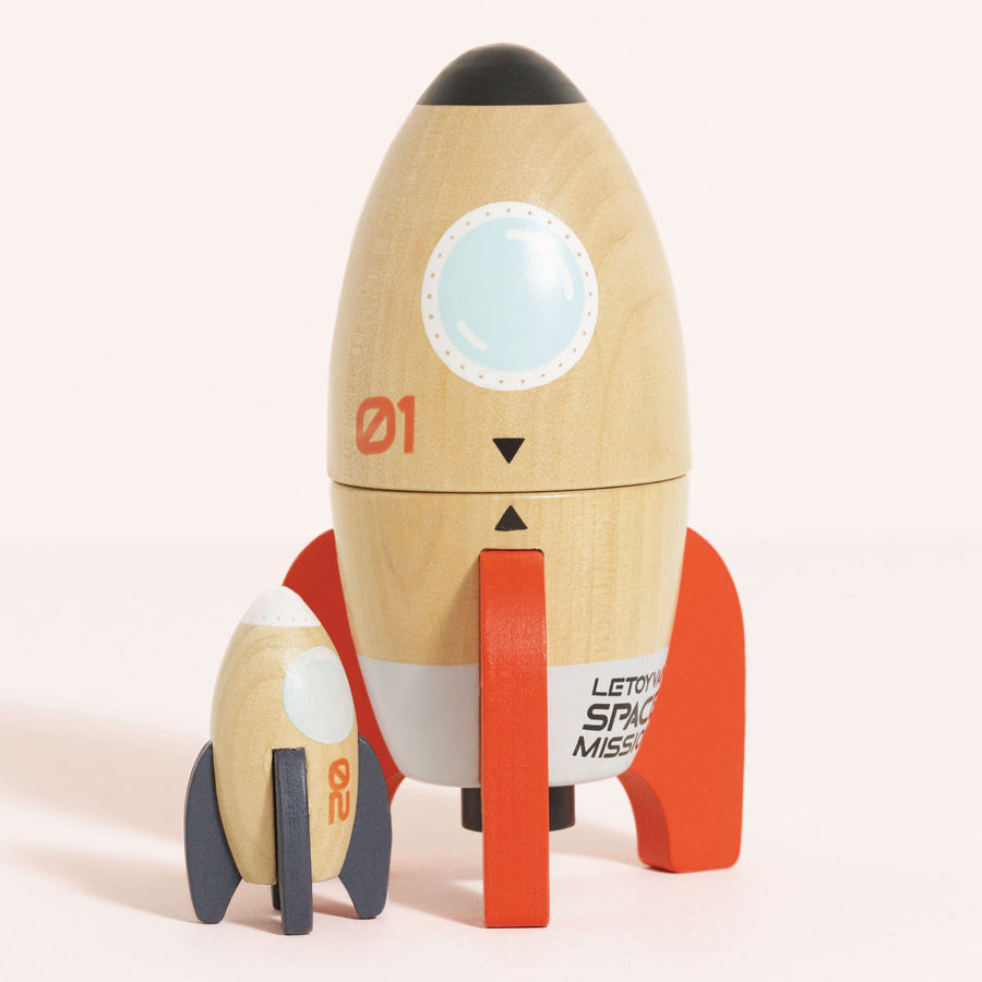 Le Toy Van Magnetic Space Rocket Duo TV808