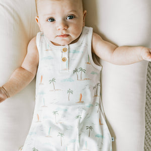 KAYS + KINS Tank Bodysuit - Surf Side